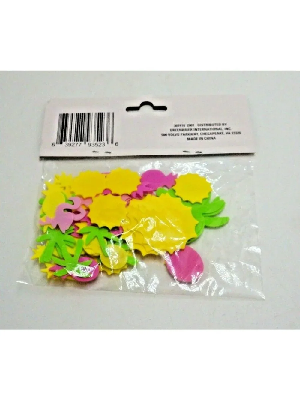 Tropical table scatter Party confetti Decoration 60 pieces flamingo Palm Sun
